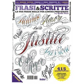 Idea Tattoo Collection - Frasi & Scritte