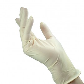 Evercare - White Latex Gloves S