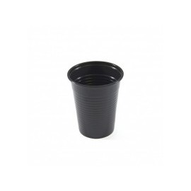 Plastic cup - black