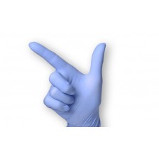 L+R - Sempercare Velvet - Nitrile Gloves L