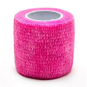 Cohesive wrap tape for grip