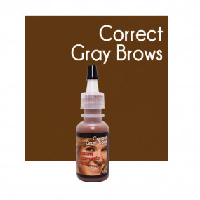 Custom Cosmetic Colors - Correct Gray Brows