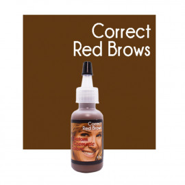 Custom Cosmetic Colors - Correct Red Brows